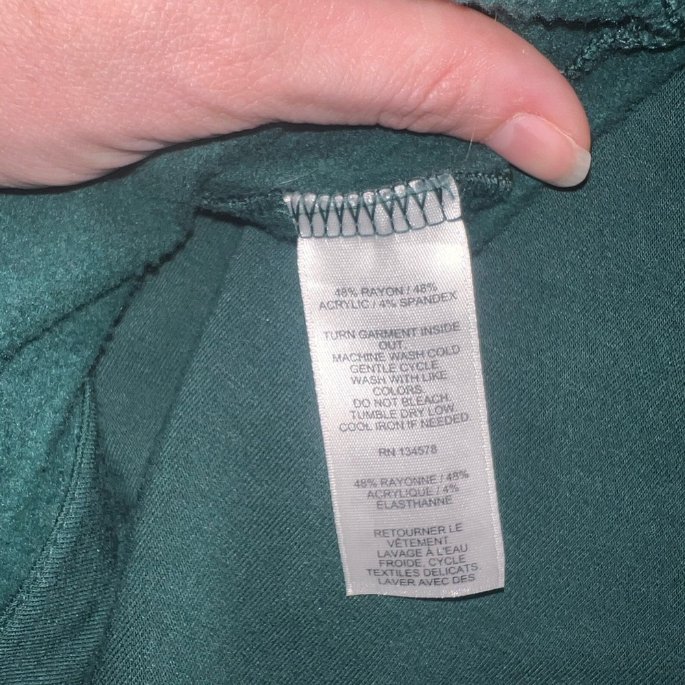 Vineyard Vines Forest Green Quarter-Zip Pullover - Picture 5 of 5